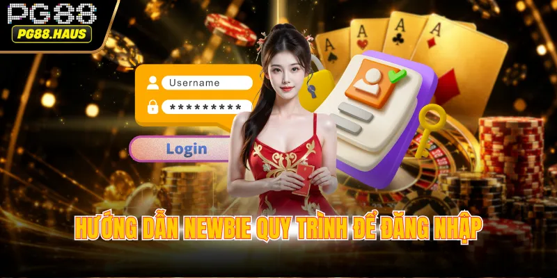 Hướng dẫn newbie quy trình để đăng nhập