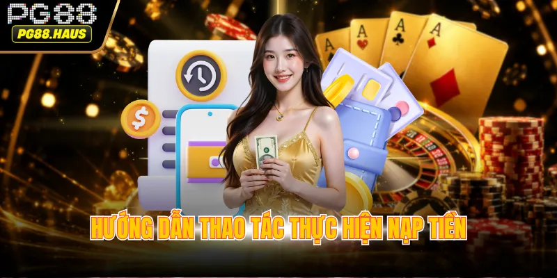 Hướng dẫn thao tác để bạn nạp tiền